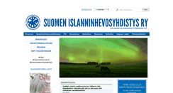 Desktop Screenshot of islanninhevonen.net